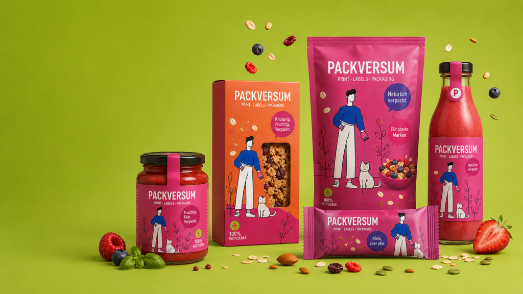 Flexible Verpackungen für Riegel und andere Lebensmittel