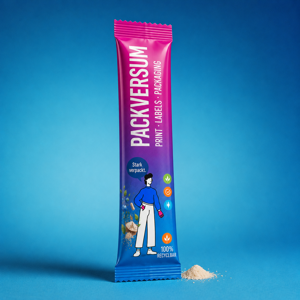 Sticksverpackungen für Magnesium- und Pulverprodukte