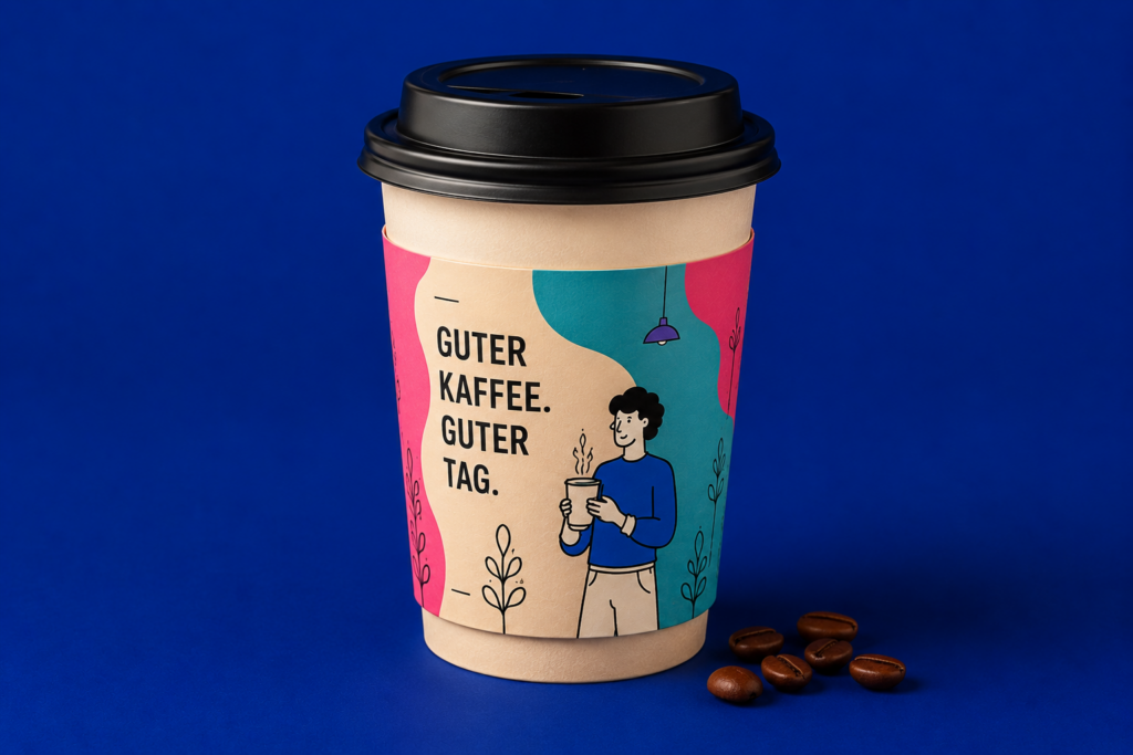 Sleeve-Umverpackung für Gastronomie- und Hotelbedarf